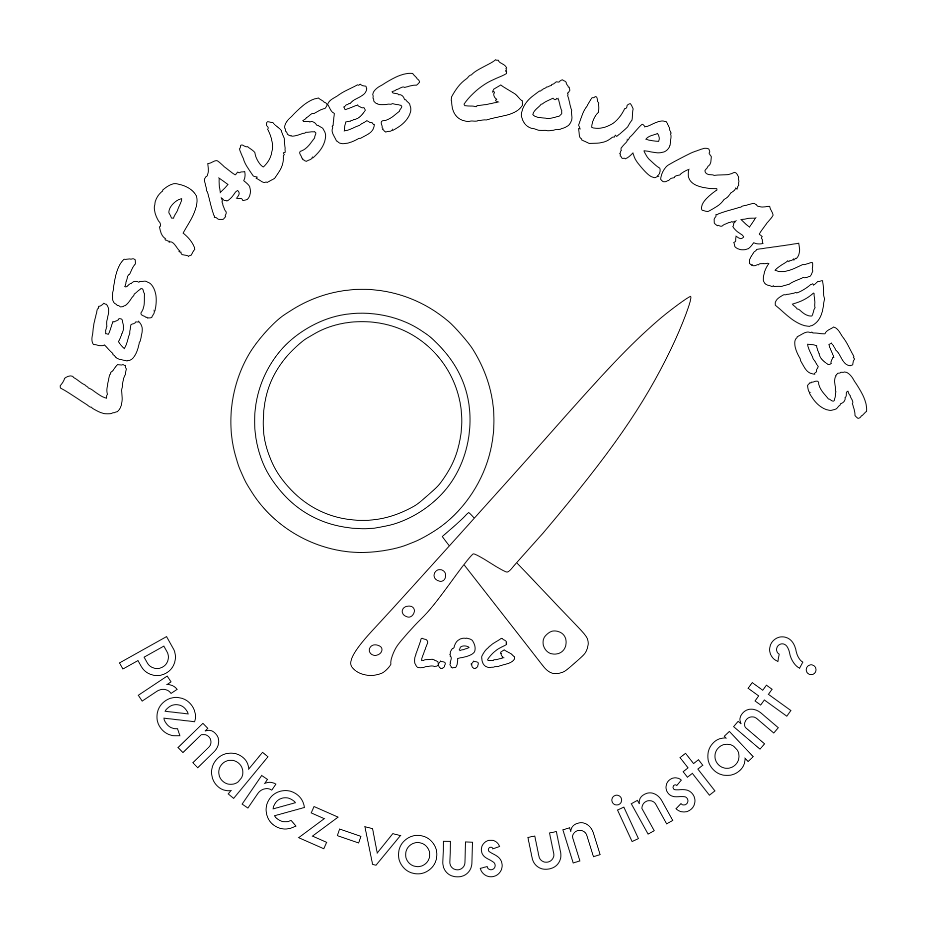 Les Pauses Gourmandes Logo